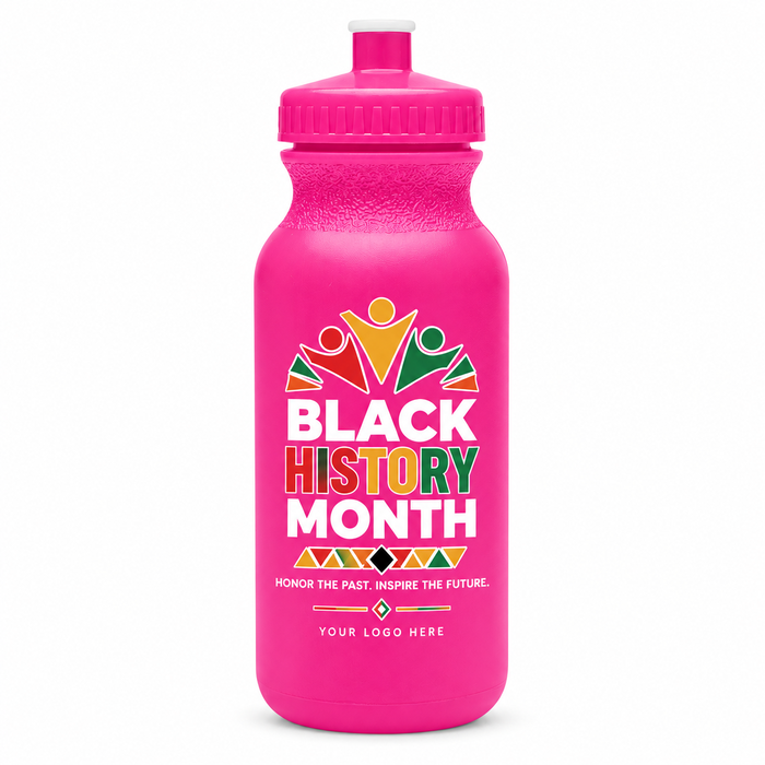 Celebrate Black History 20 Oz. Bike Bottle