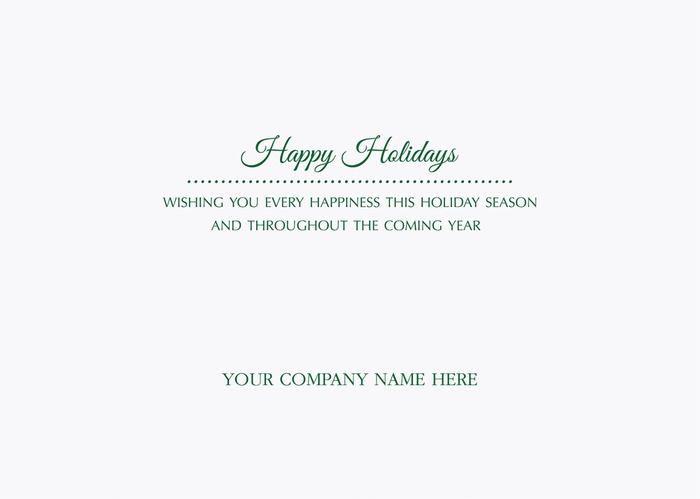 Glistening Gratitude Holiday Cards
