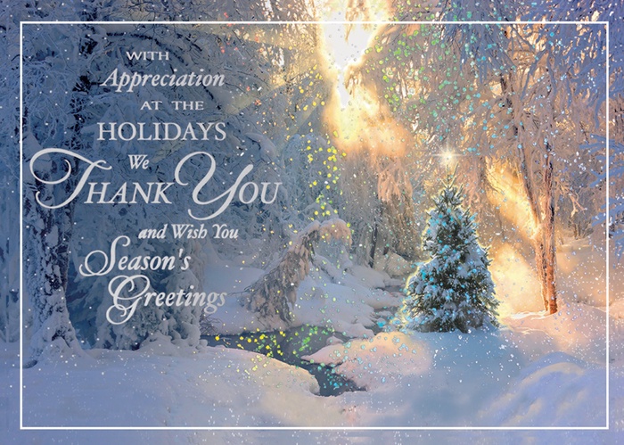 Magical Morning Holiday Cards