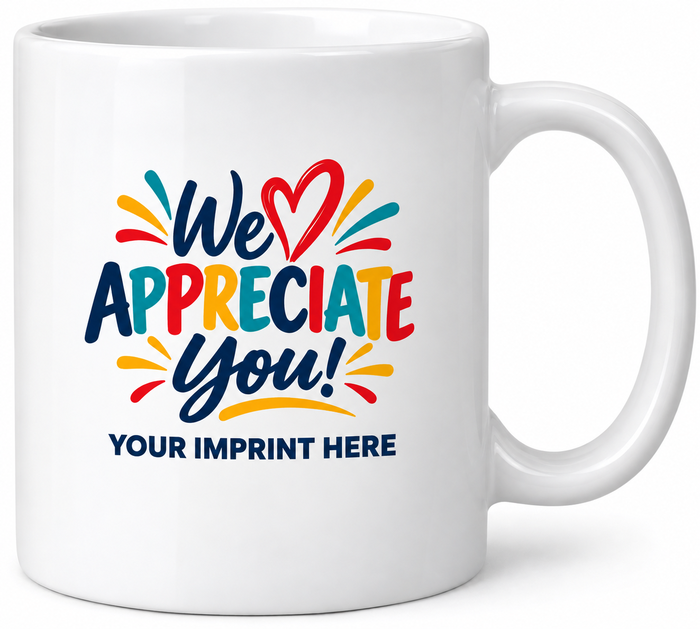 11 oz. Sip & Smile Team Appreciation Mug