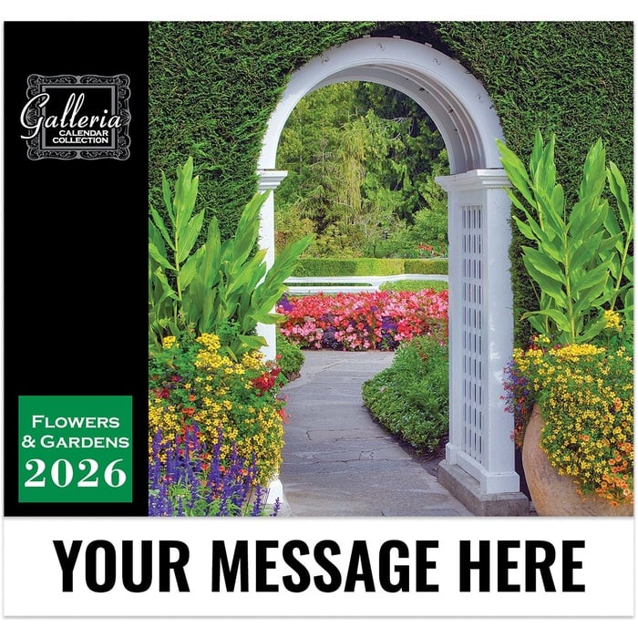 Galleria Wall Calendar 2026 Flowers & Gardens