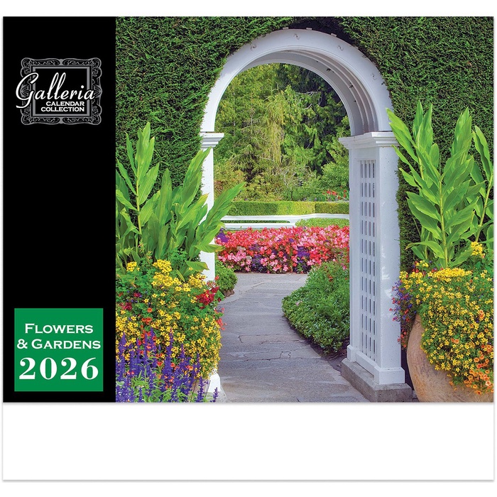 Galleria Wall Calendar 2026 Flowers & Gardens