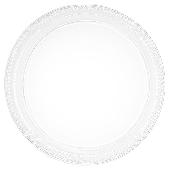 10.25" Colorware Plastic Plate