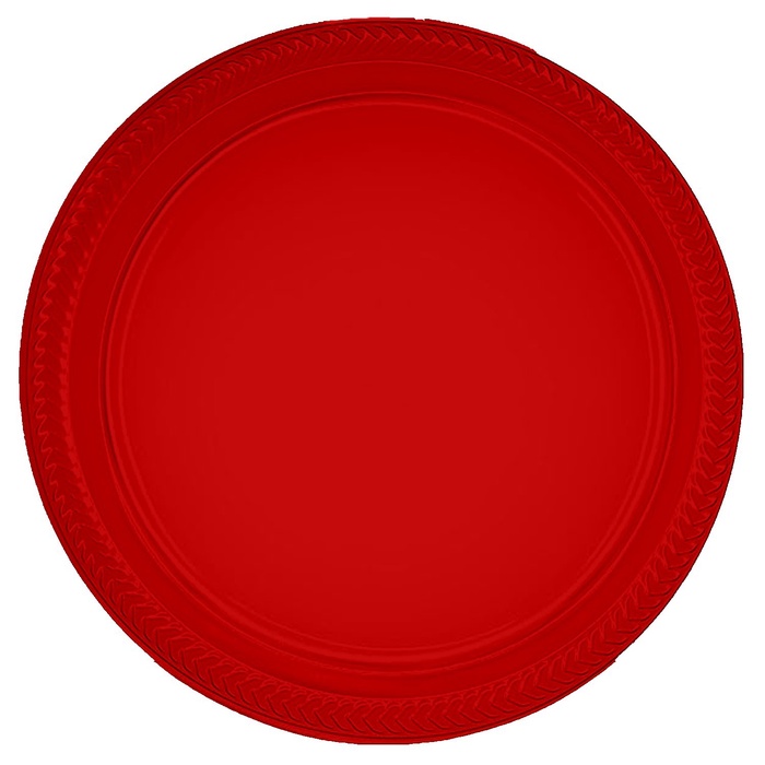 10.25" Colorware Plastic Plate