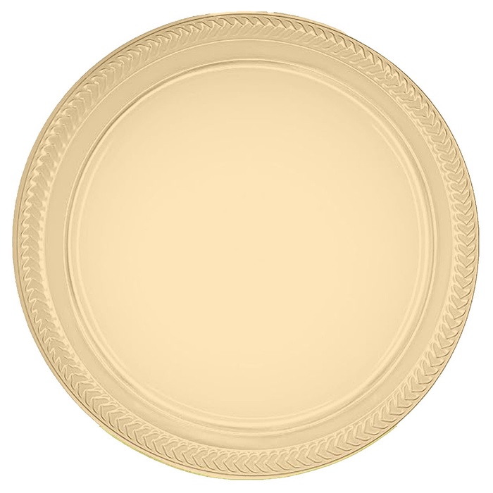 7" Colorware Plastic Plate