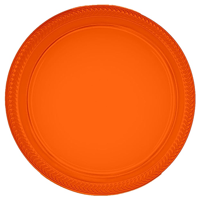 10.25" Colorware Plastic Plate