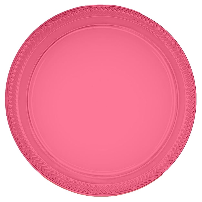7" Colorware Plastic Plate