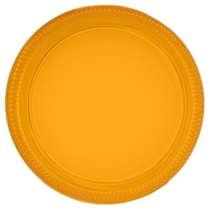 7" Colorware Plastic Plate