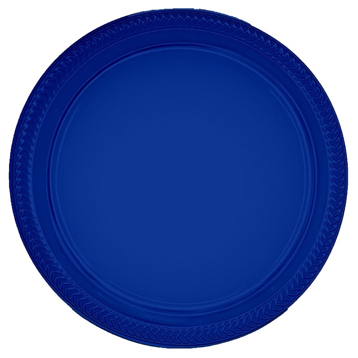 7" Colorware Plastic Plate
