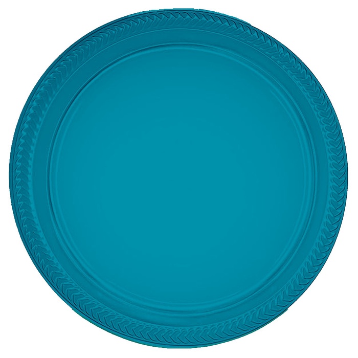 7" Colorware Plastic Plate