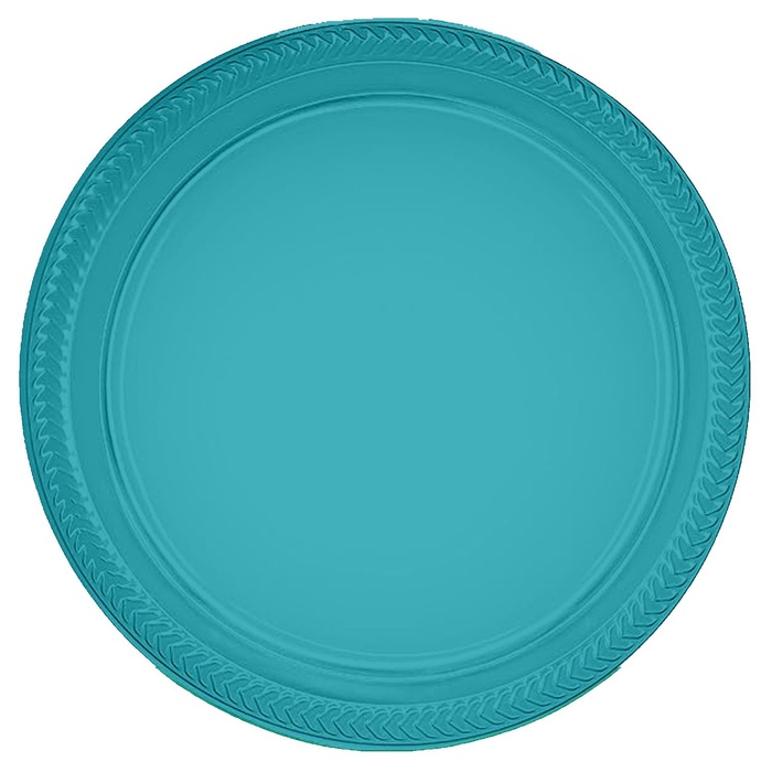 7" Colorware Plastic Plate