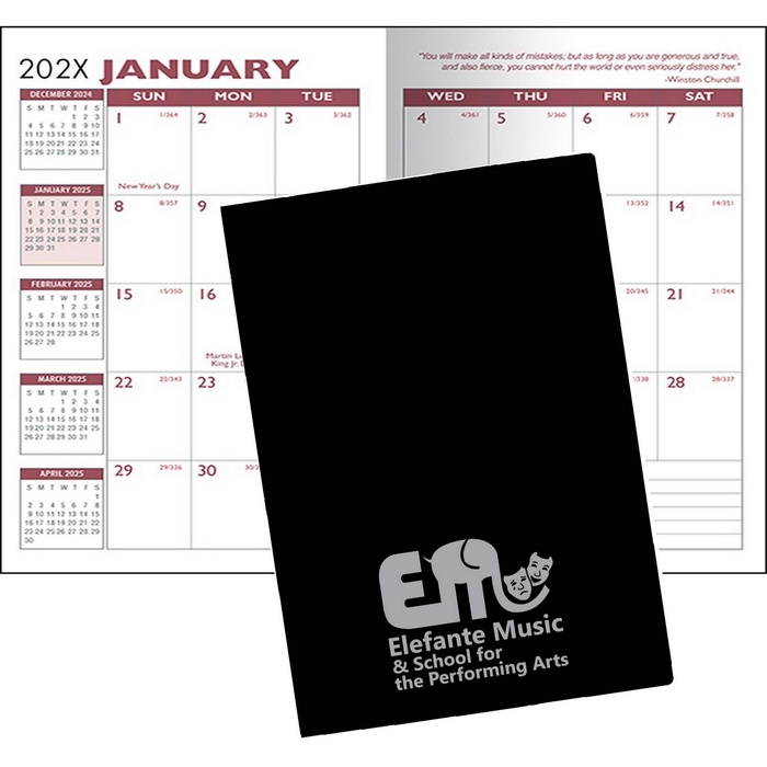 Custom Budget Monthly Desk Planner - 2027