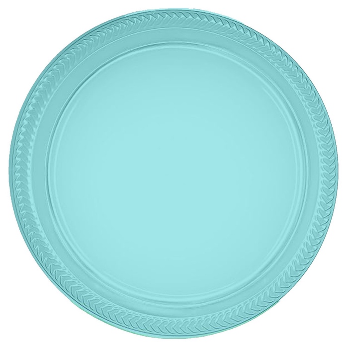 7" Colorware Plastic Plate