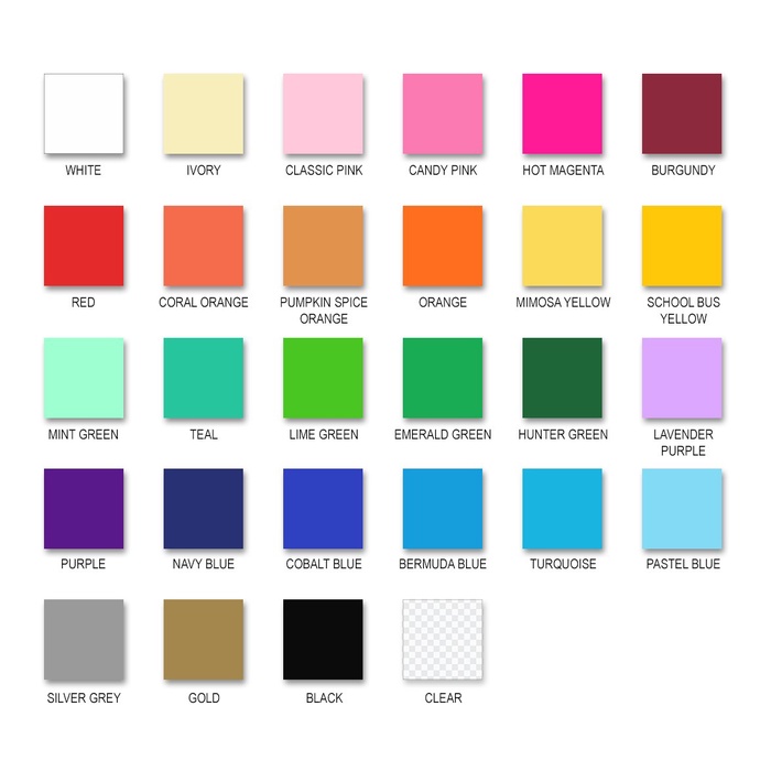 7" Colorware Plastic Plate