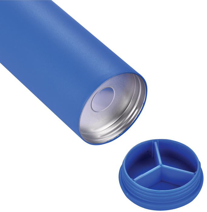 23 oz Sports Water Bottle With Pill Holder