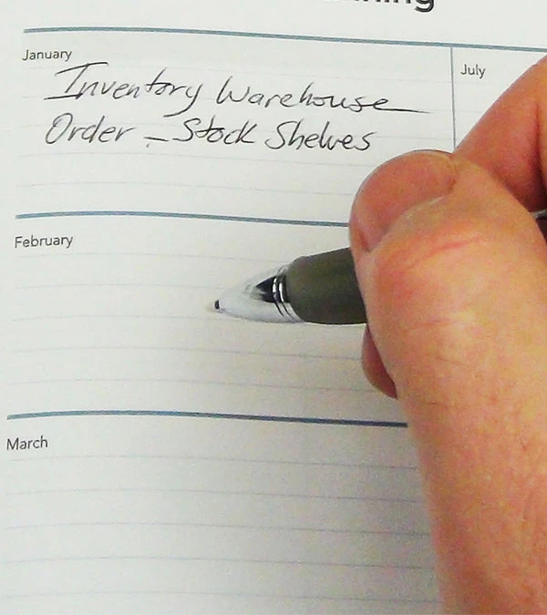 Gramercy Splash Manager Date Log Planning Calendar - 2027