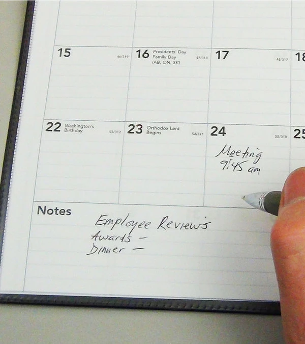 Gramercy Splash Manager Date Log Planning Calendar - 2027