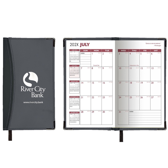 Soft Touch Designer 2025-2026 Academic Pocket Planners
