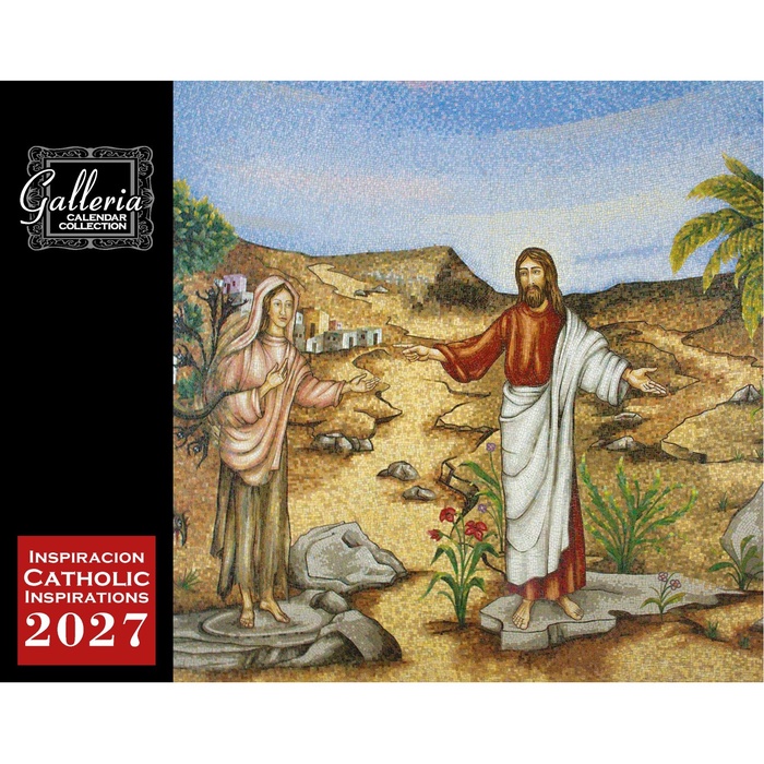 Galleria Wall Calendar 2027 Catholic Inspiration (English/Spanish)