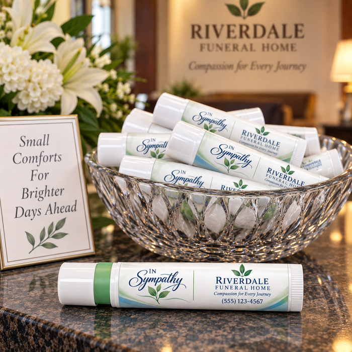 In Sympathy Lip Balm with Your Personalization