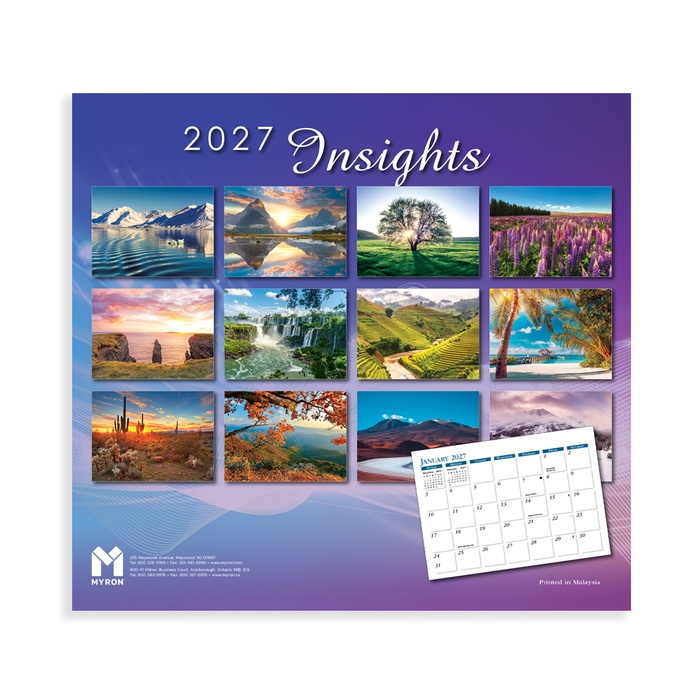 Insights Custom Wall Calendar - 2027