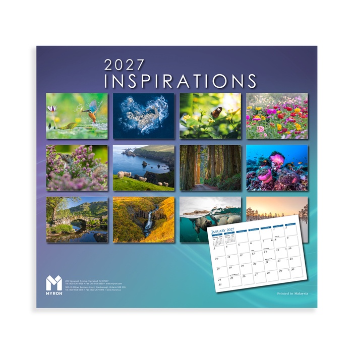 Inspirations Promotional Wall Calendar - 2027