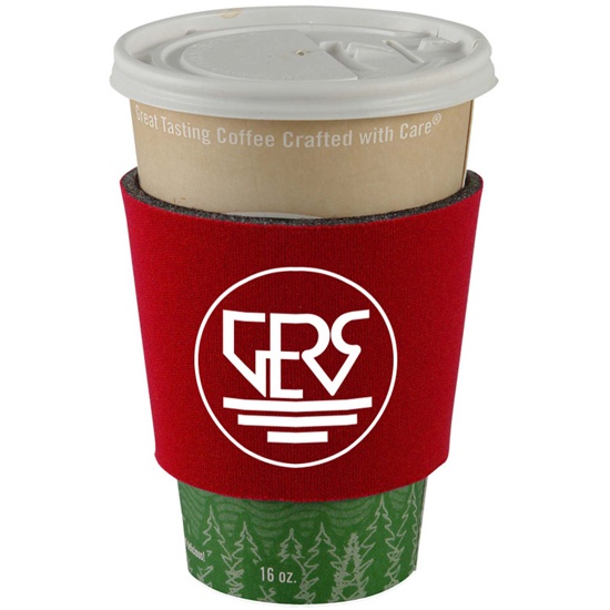 Insulated Coffee Wraps with Imprint