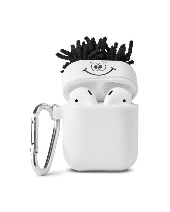 MopToppers Silicone Earbud Case With Carabiner