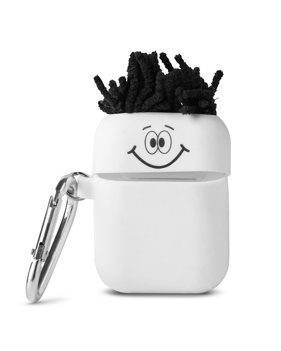 MopToppers Silicone Earbud Case With Carabiner