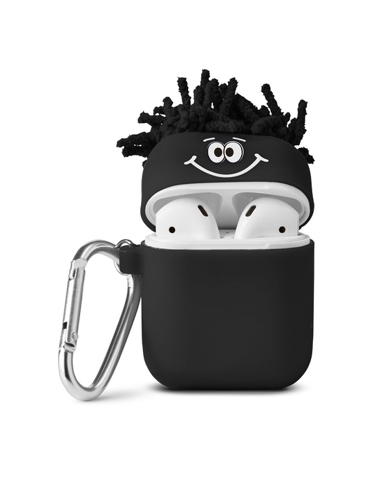 MopToppers Silicone Earbud Case With Carabiner