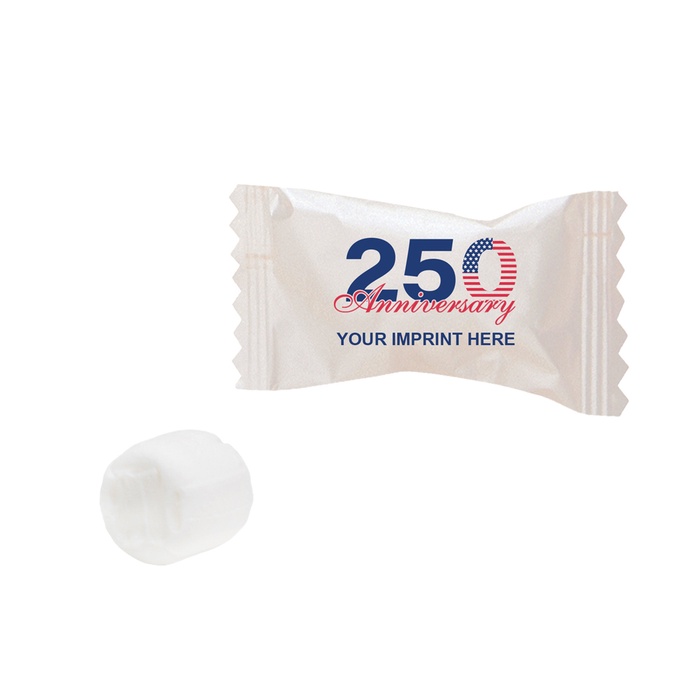USA 250 Wrapped Buttermints (Personalization Available)