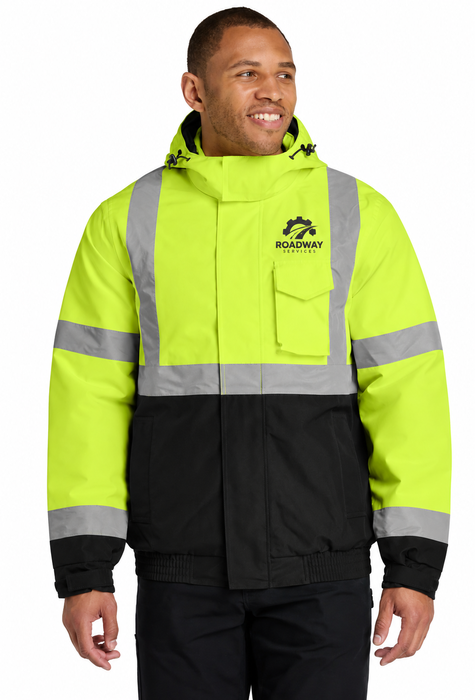 CornerStone® ANSI 107 Class 3 Economy Waterproof Insulated Bomber Jacket