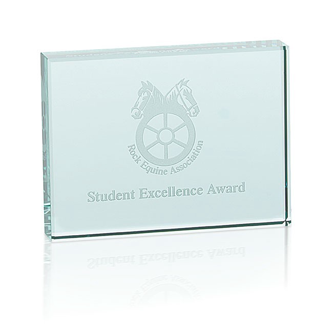 Custom Jade Horizontal Paperweight