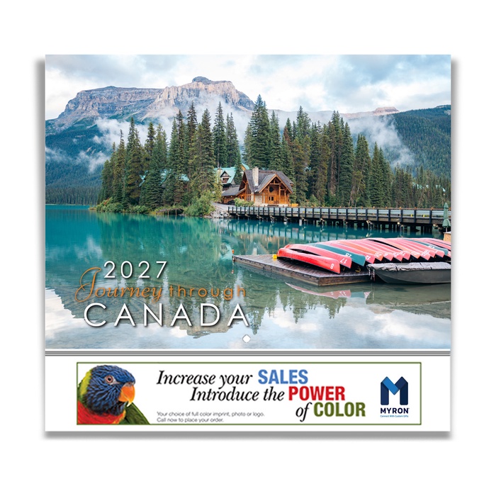 Journey Through Canada Custom Wall Calendar - 2027