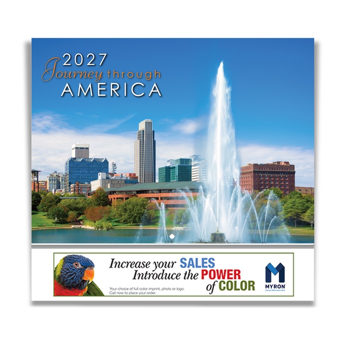 Journey Through America Custom Wall Calendar - 2027