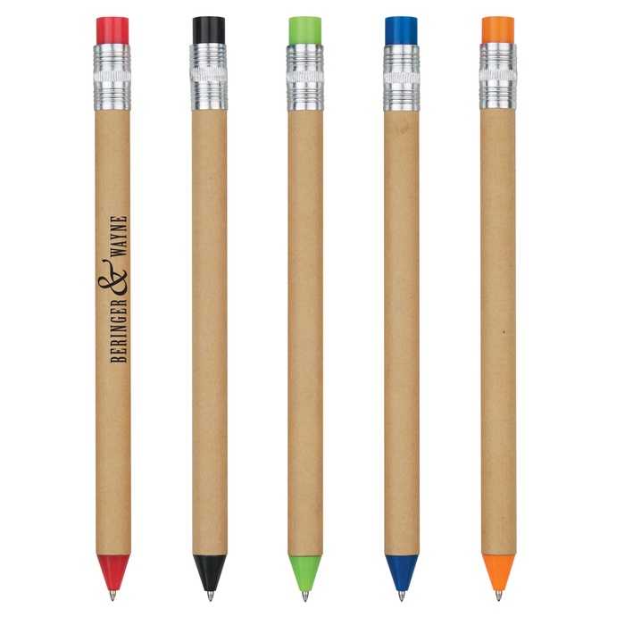 Custom Jumbo Pencil-Look Pens