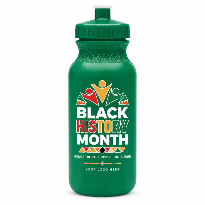 Celebrate Black History 20 Oz. Bike Bottle