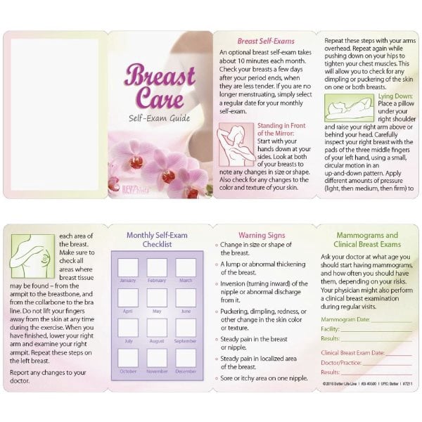 Key Points Breast Care Self Exam Guide