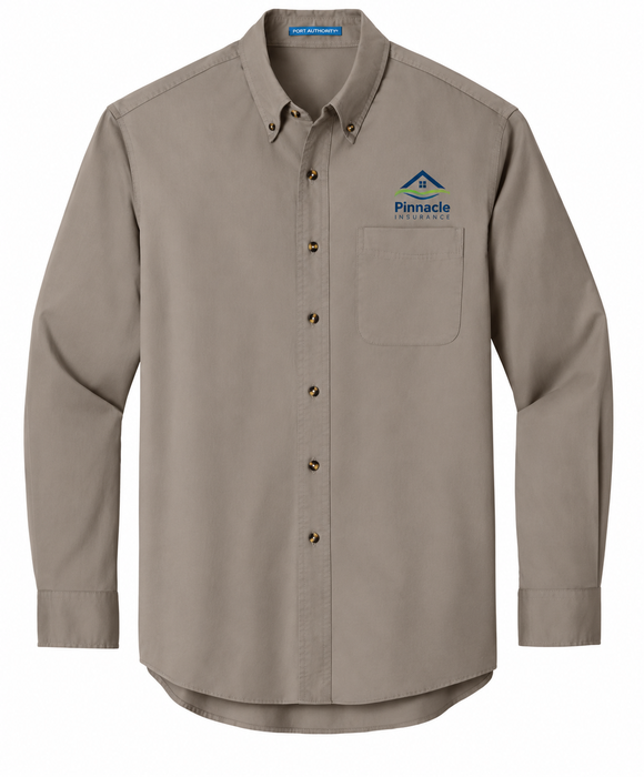 Port Authority® Long Sleeve Twill Shirt