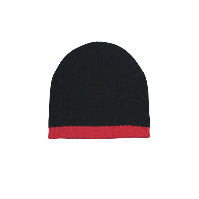 Promotional Knit Beanie with Stripe