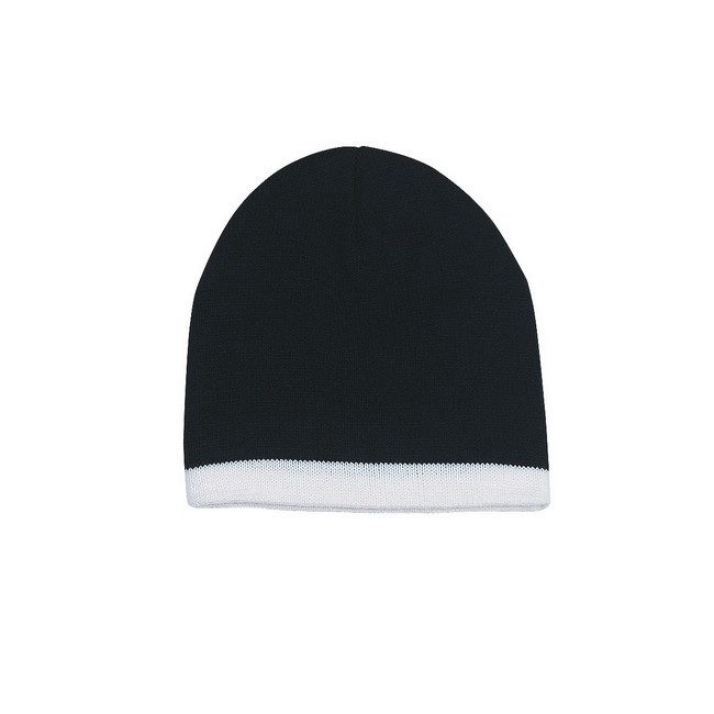 Promotional Knit Beanie with Stripe