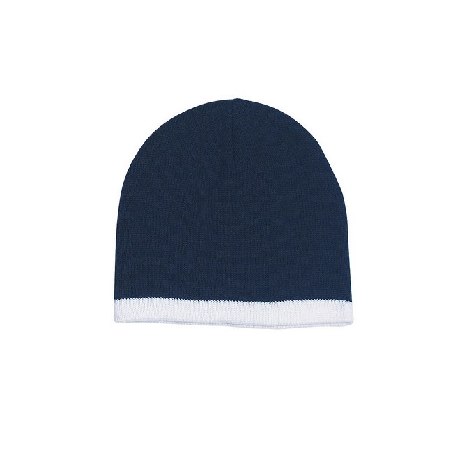 Promotional Knit Beanie with Stripe