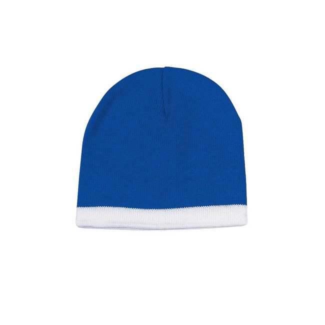 Promotional Knit Beanie with Stripe