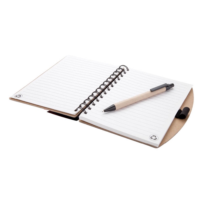 Broome Junior Notebook with Pen, Flags & Sticky Notes
