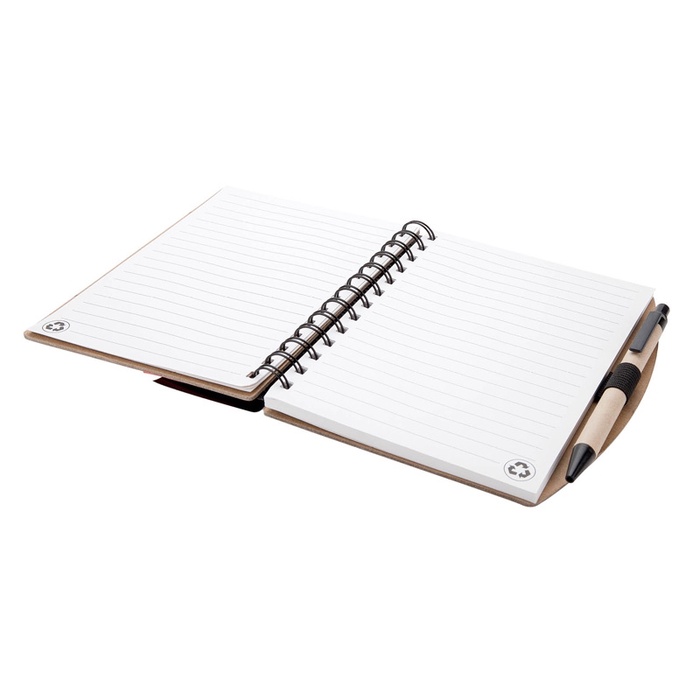 Broome Junior Notebook with Pen, Flags & Sticky Notes