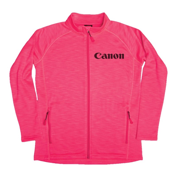 ACE Ladies' Full Zip Space Dye Track Jacket