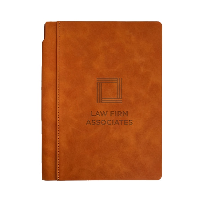 Custom SoftTouch Notebook - Deboss