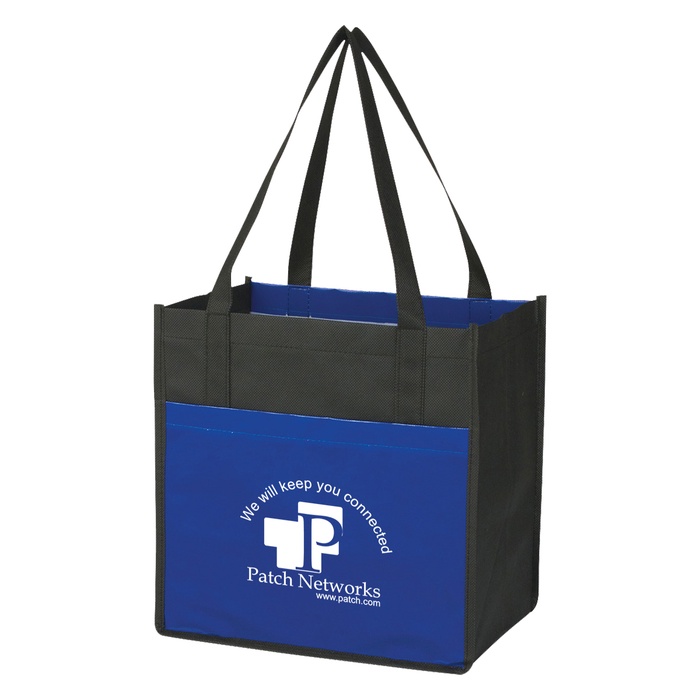 Custom Lami-Combo Shopper Totes