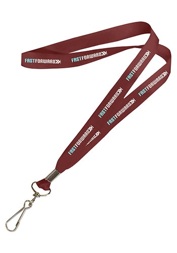 USA Made .75" Dye Sublimation Lanyards