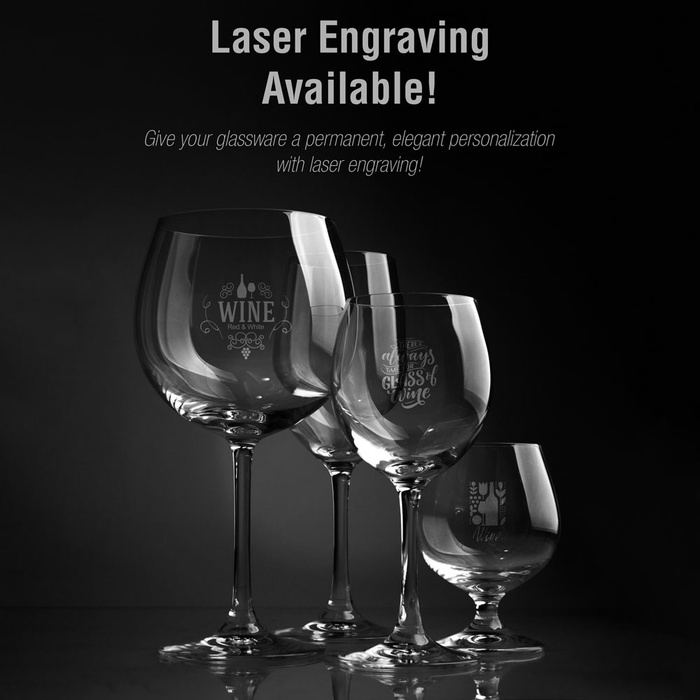 8 oz. Libbey Stemless Champagne Glasses